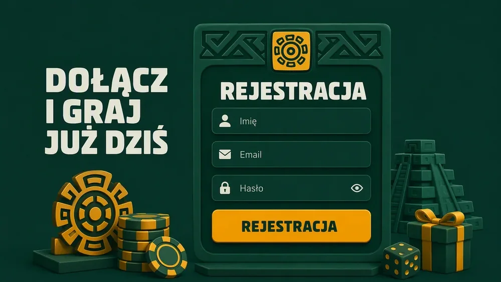 formularz rejestracji z polami email i hasło