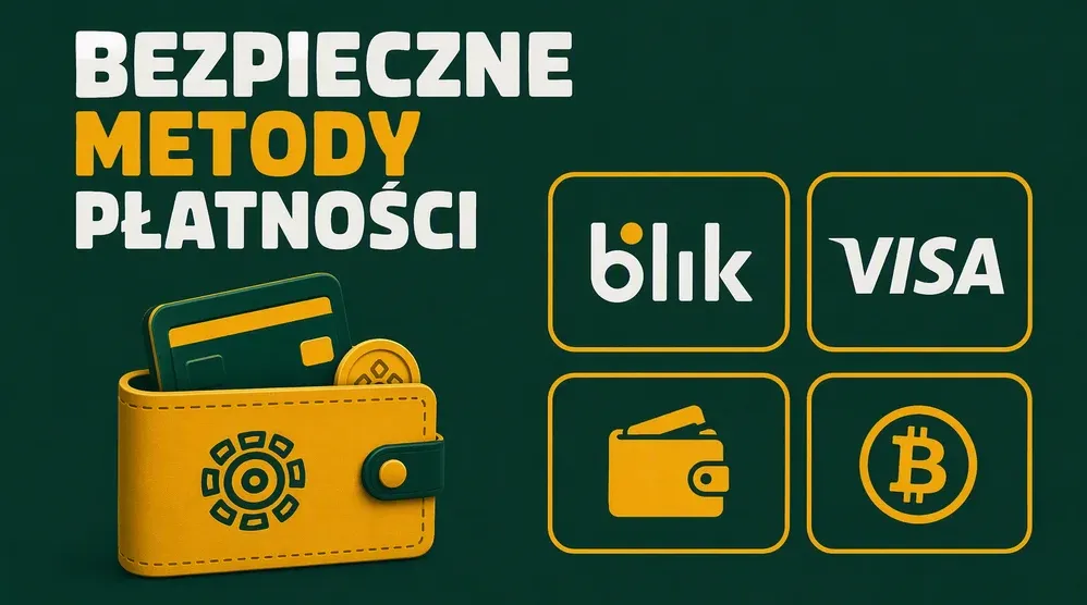 ikony BLIK, Visa, portfel elektroniczny, Bitcoin