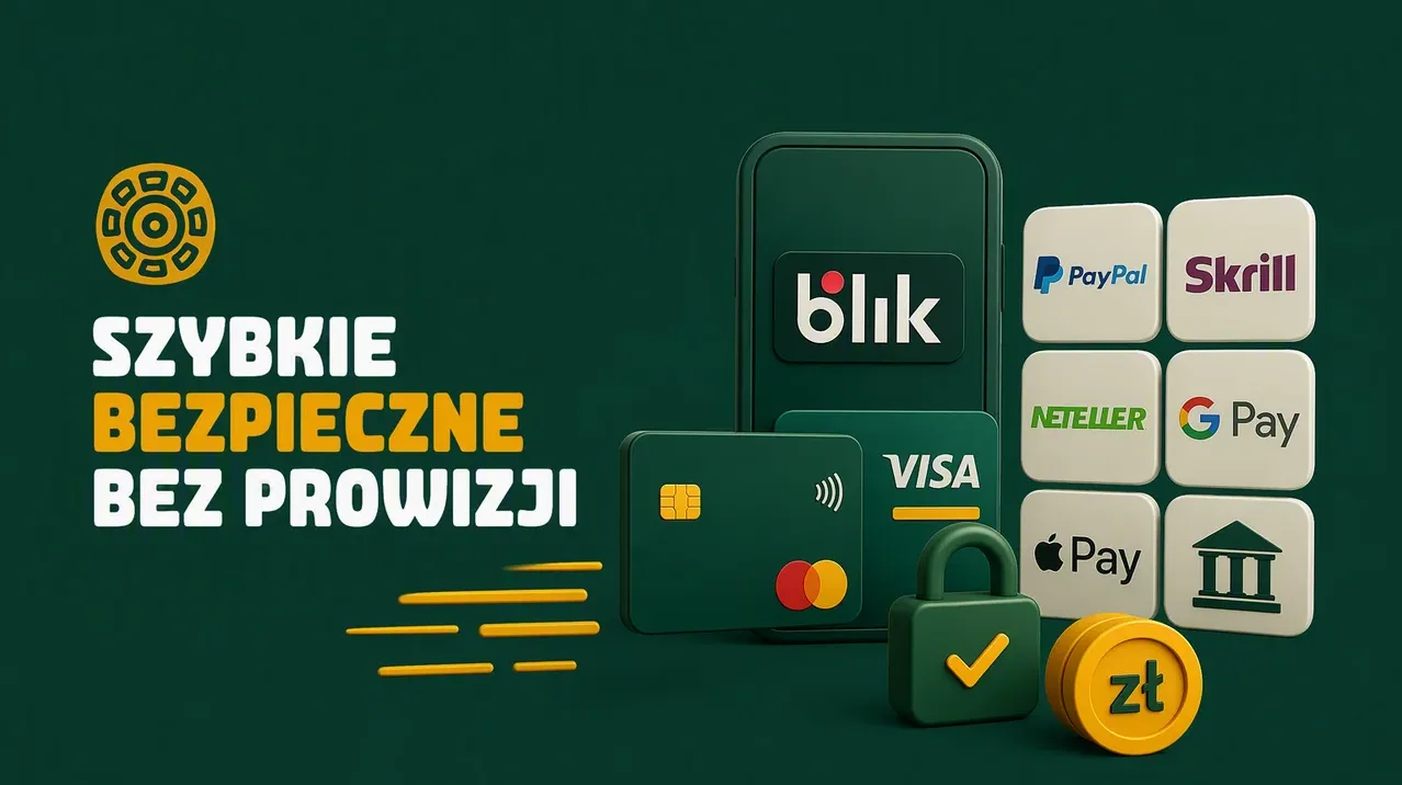 Metody płatności w Tikal Casino — wpłaty i wypłaty w PLN