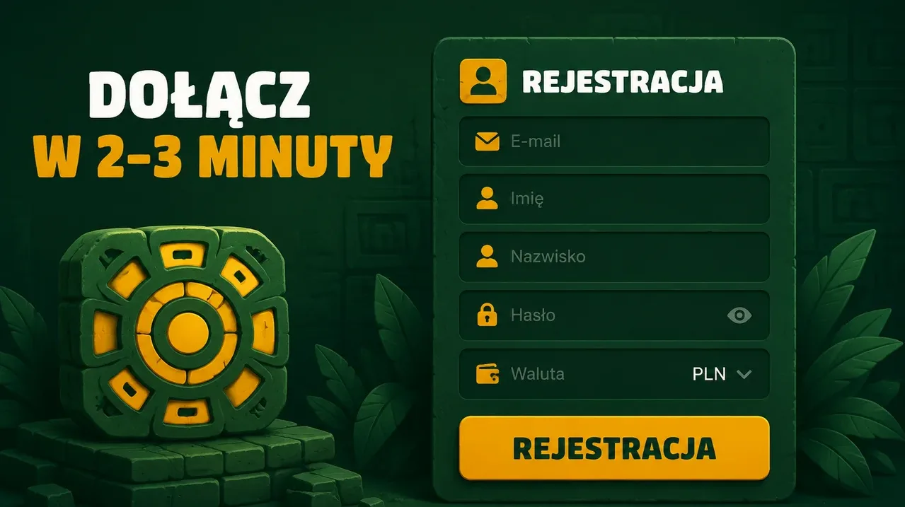 Rejestracja w Tikal Casino