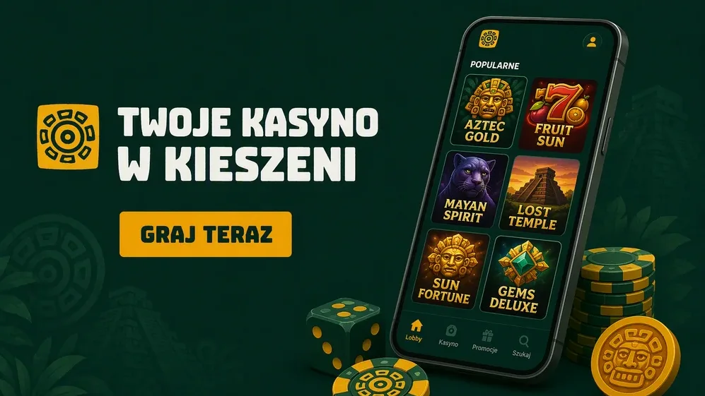 smartfon z ekranem aplikacji mobilnej kasyna