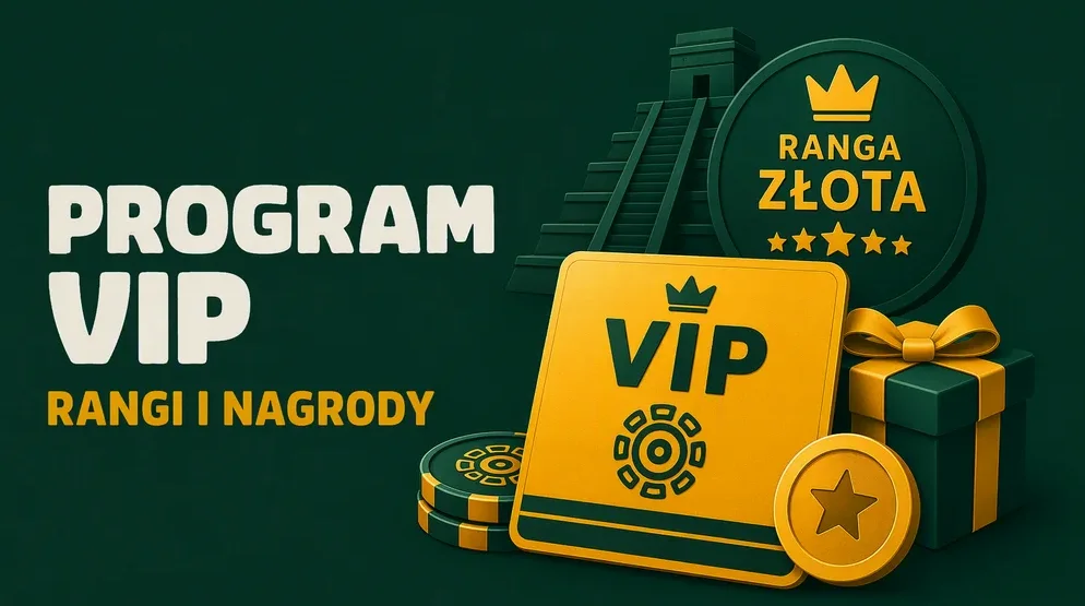 złota karta VIP z rangą i nagrodami